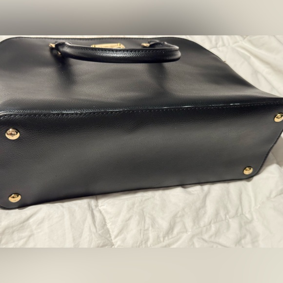 Michael Kors Saffiano Medium Dome Black leather - Picture 7 of 8